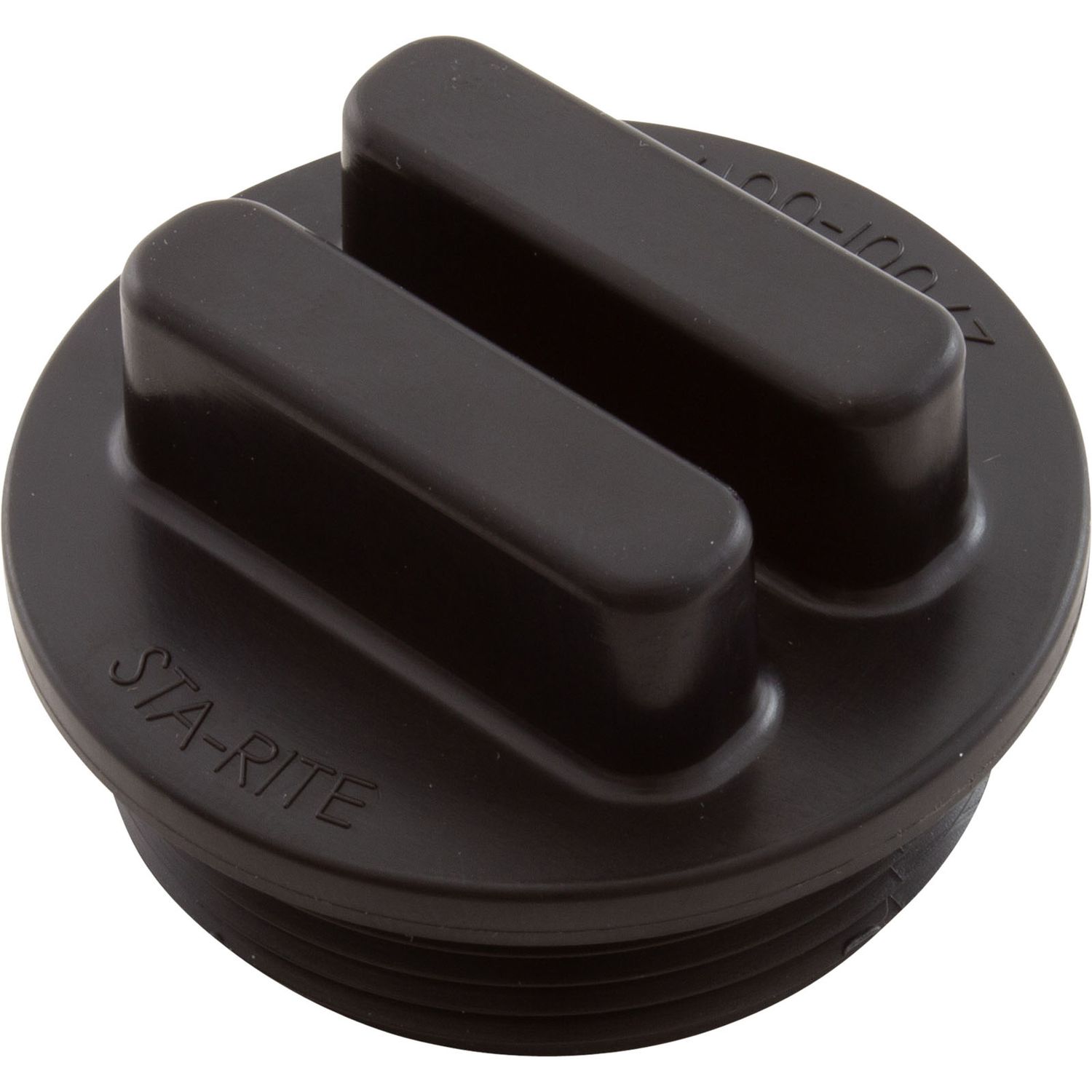 DRAIN PLUG 1-1/2&quot; W/O-RING BLACK STARITE SYSTEM 3 27001-0022Z
