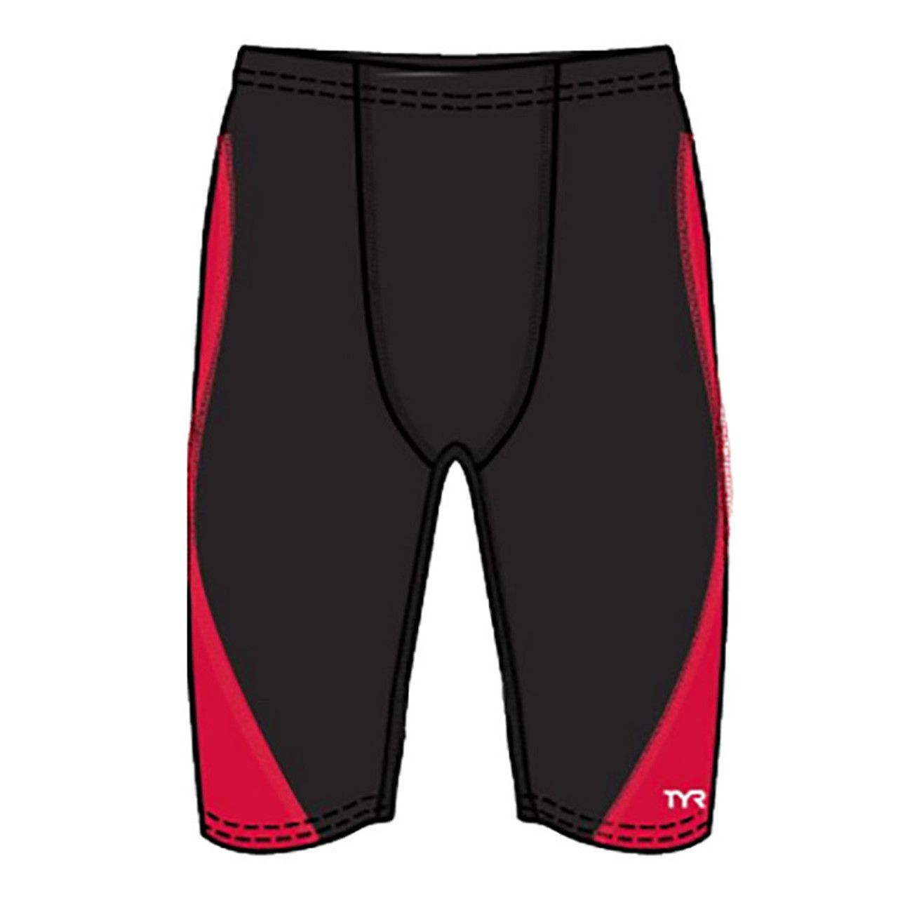 THS1880002 TYR JAMMER DURAFAST ELITE VANGUARD SPLICE W/ EMB ML 22-38 SALI7 BLK/RED 002 (MSRP $85)