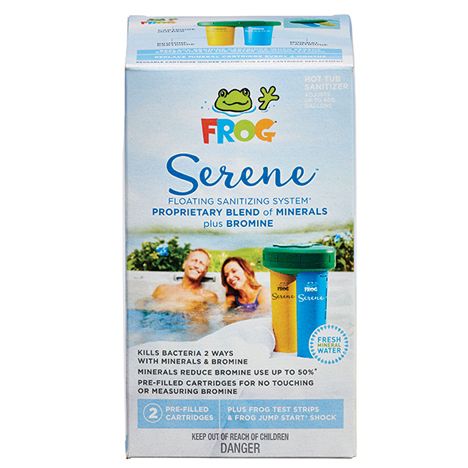 SPA FROG SERENE FLOATING SYSTEM W/TEST STRIPS