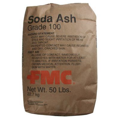 SODA ASH 50LB BAG