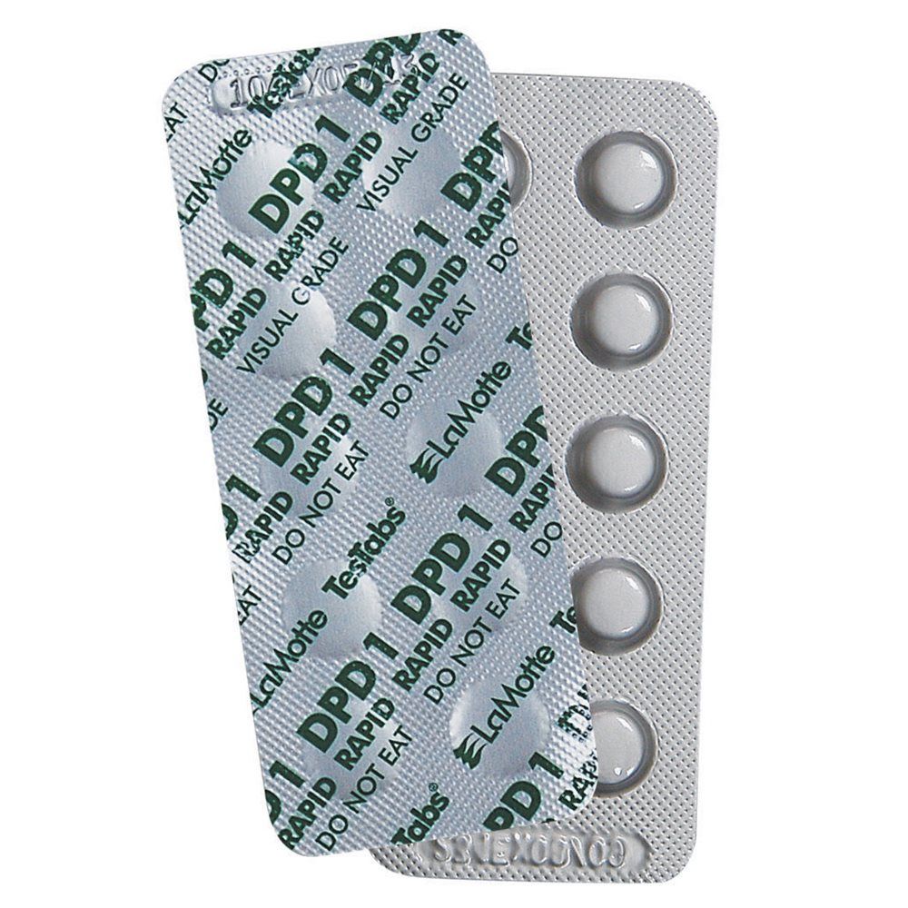 DPD #1 FREE CHLORINE TEST TABLET 50PK