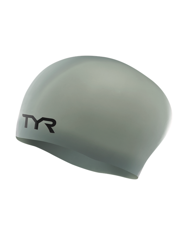 1870055 TYR LONG HAIRED SILICONE CAP LCSL GREY 019