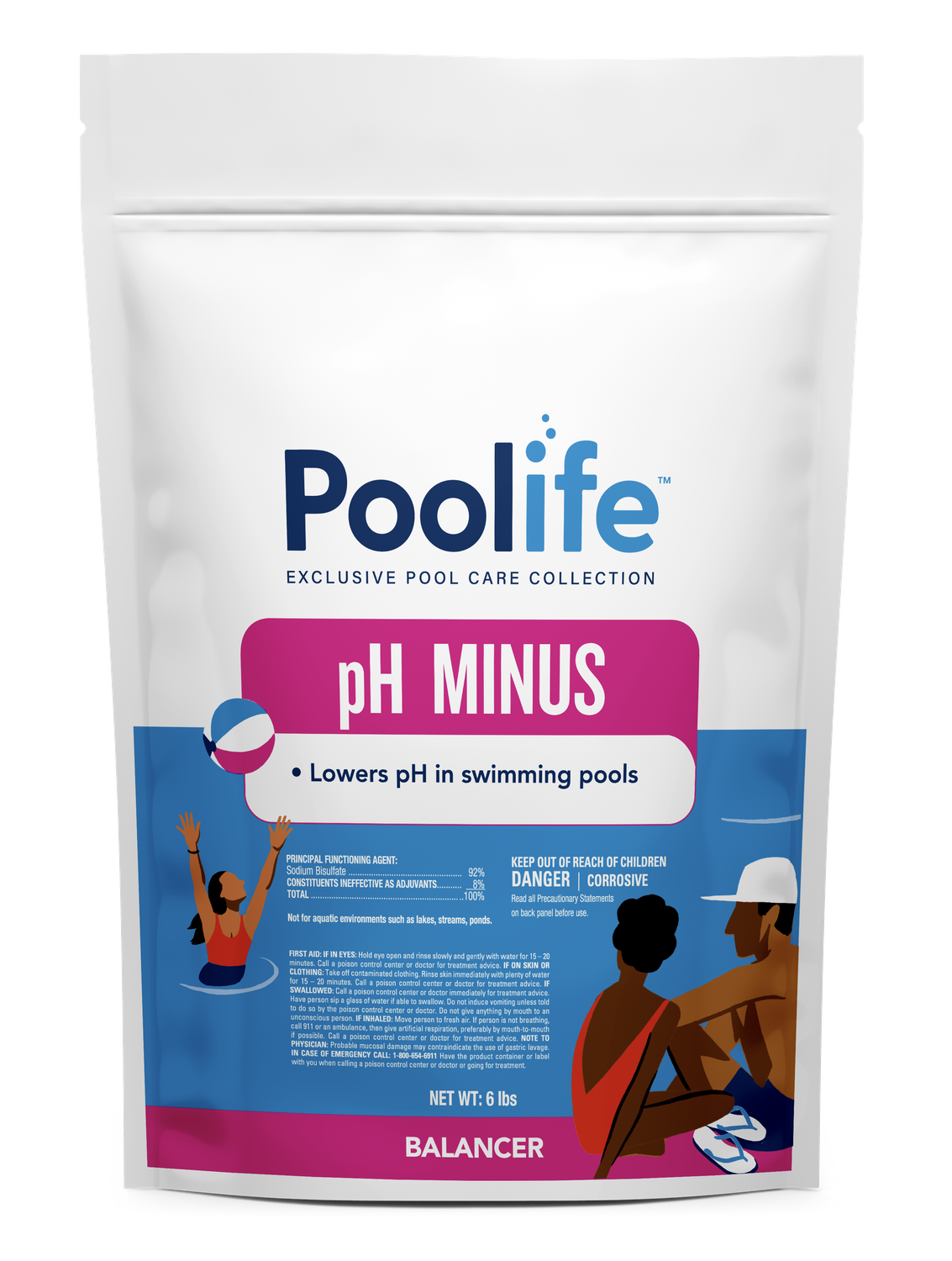 POOLIFE pH MINUS 6LB 62115