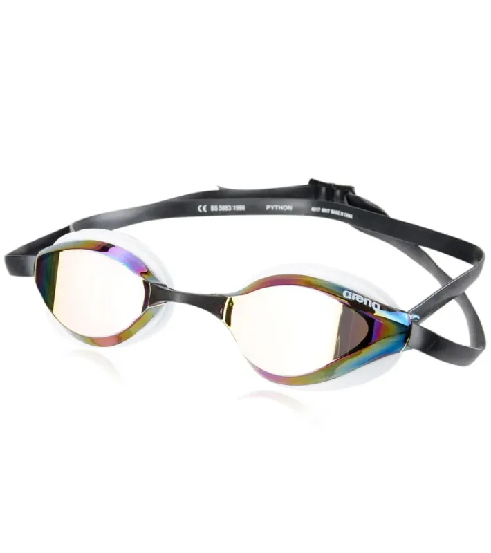 1610023 ARENA PYTHON MIRRORED GOGGLE 1E763 COPPER/WHITE 54