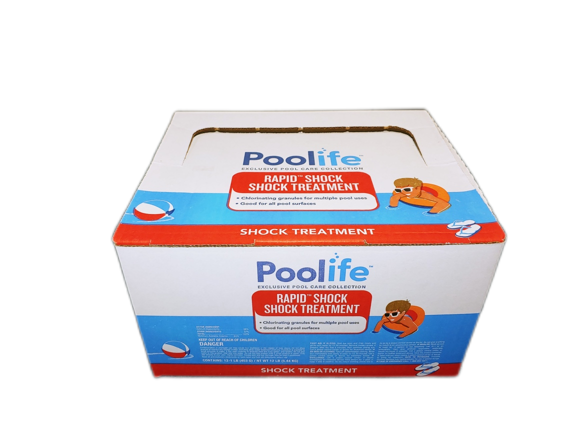 POOLIFE RAPID SHOCK CASE/12 (10% DISCOUNT)