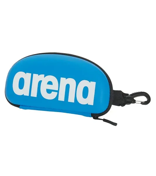 1610005 ARENA GOGGLE CASE 1E048 CYAN/WHITE 101