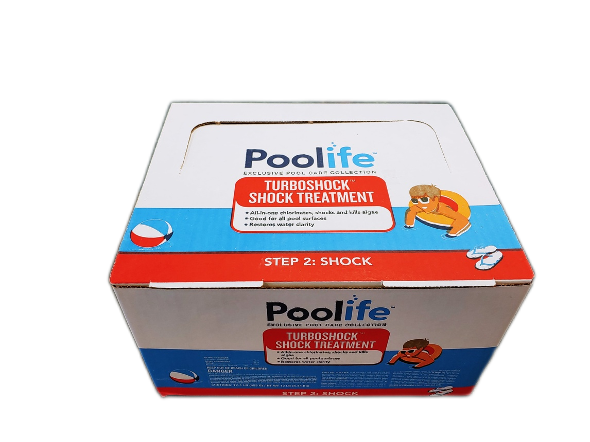 POOLIFE TURBOSHOCK 78% CASE/12 (10% DISCOUNT)
