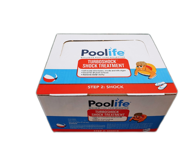 POOLIFE TURBOSHOCK 78% CASE/12 (10% DISCOUNT)