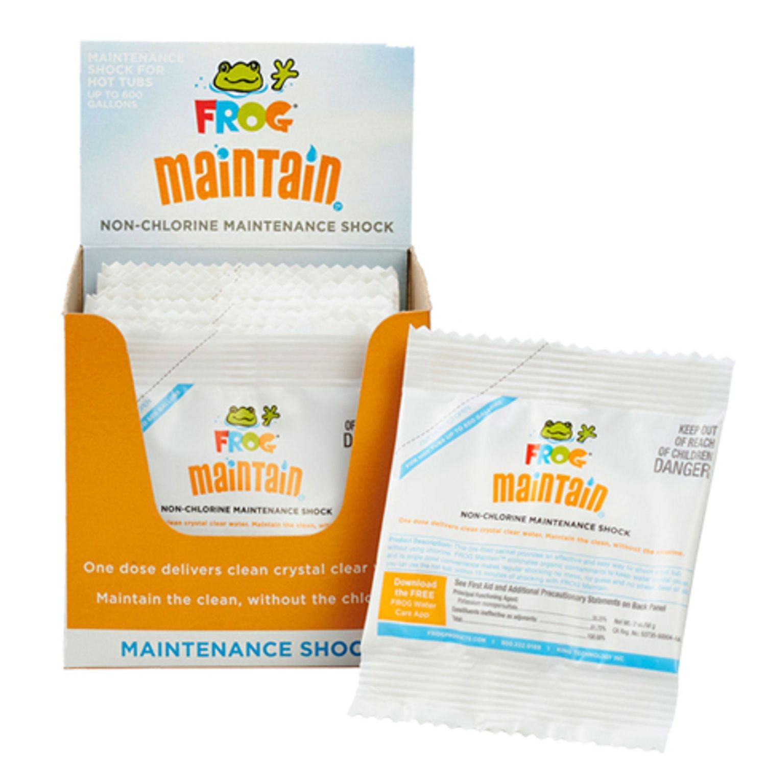 SPA FROG MAINTAIN 2OZ NON-CHLORINE SHOCK