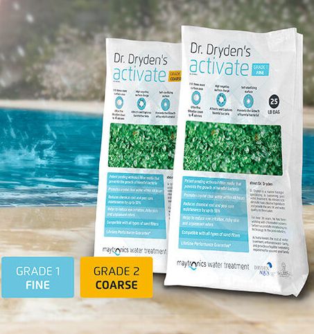DR DRYDEN'S ACTIVATE FILTER MEDIA GRADE 2 COARSE 25LB