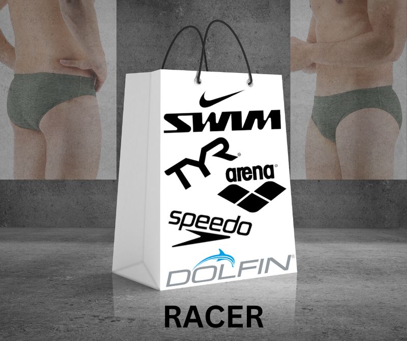 1500025 SIZE 30 RACER MALE POLY GRAB BAG SUIT