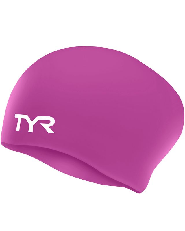 1870053 TYR LONG HAIRED SILICONE CAP LCSL MAGENTA 620