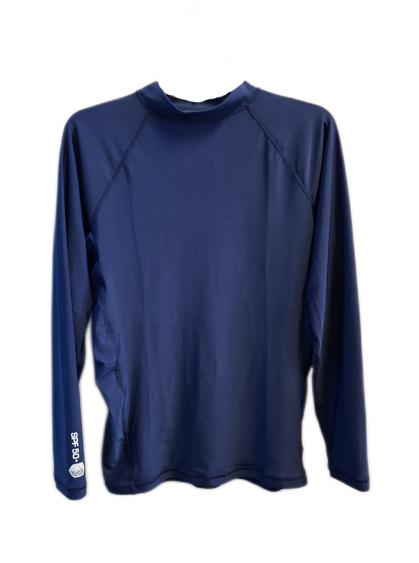 AQUA ARMOR RASHGUARD LONG SLEEVE NAVY ADULT