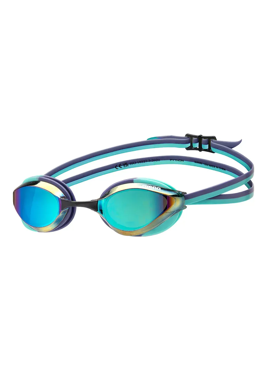1610028 ARENA PYTHON MIRRORED GOGGLE 1E763 TURQUOISE/FUTURE/DUSK 124