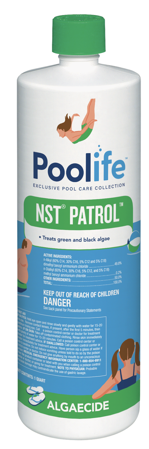 POOLIFE NST PATROL ALGAECIDE QT 62012