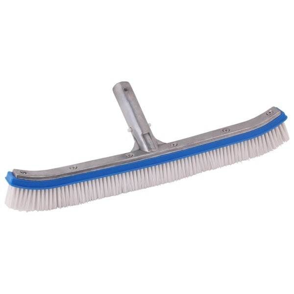 18" METAL BACK NYLON POOL BRUSH