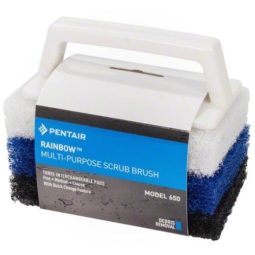 MULTI PURPOSE SCRUBBER W/3 PADS #650