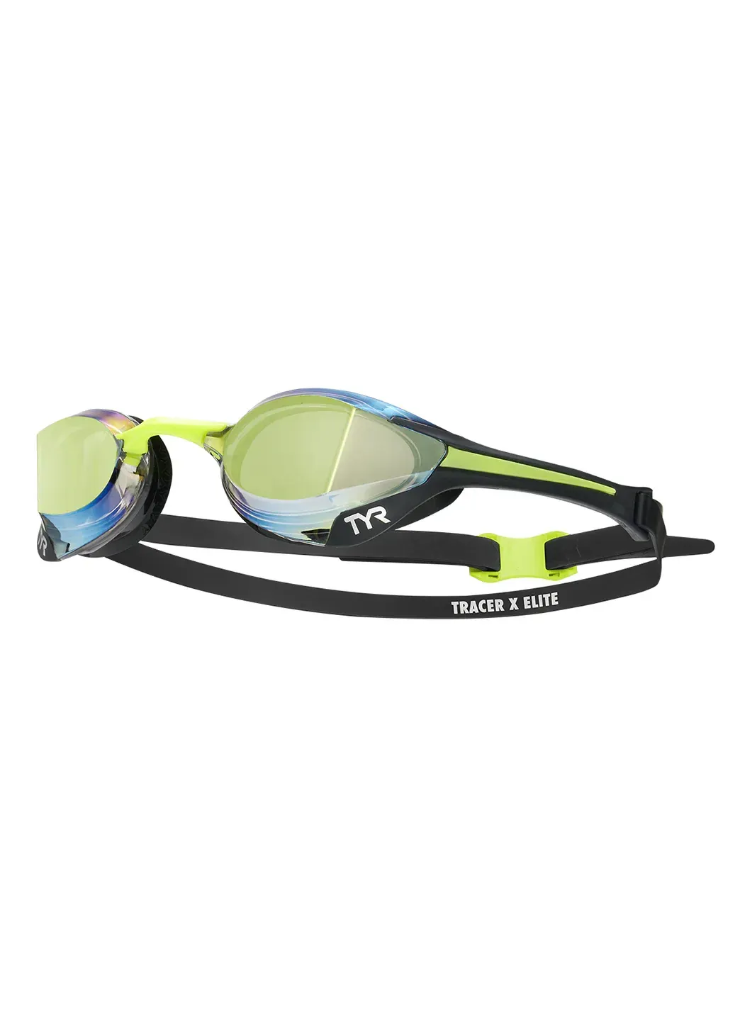 1870084 TRACER X ELITE MIRRORED GOGGLE LGTRXELM BLACK/LIME 009