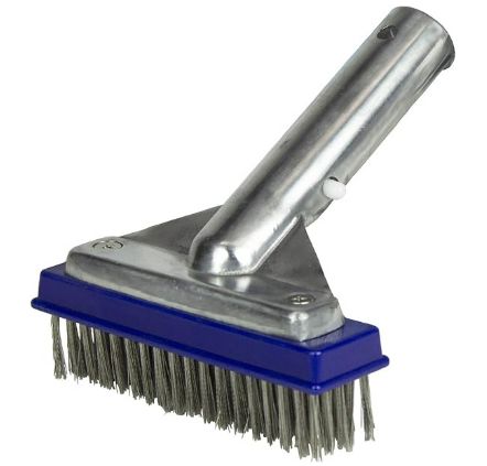 5" ALGAE BRUSH STAINLESS STEEL BRISTLES