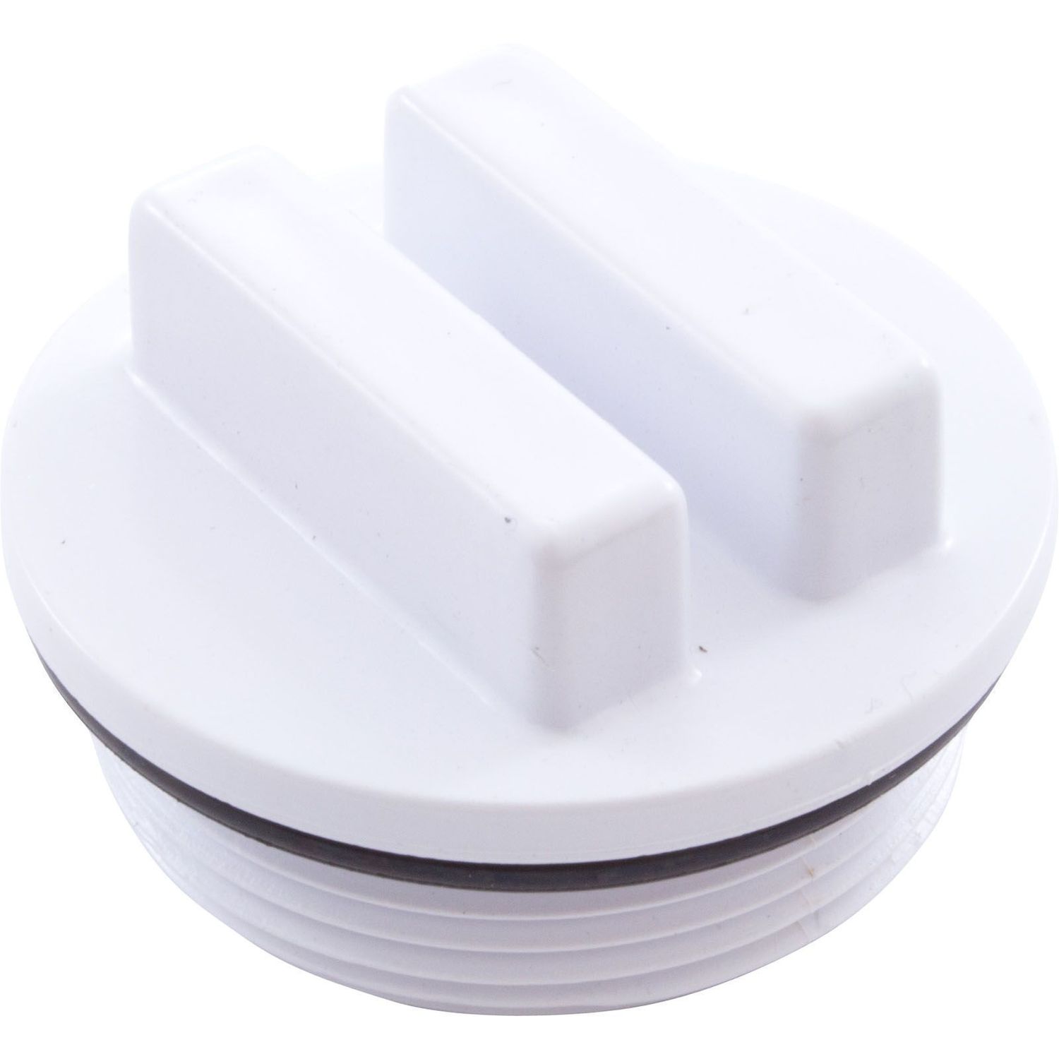 DRAIN PLUG 1-1/2" WITH O-RING WHITE GENERIC