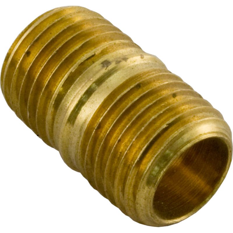 BRASS NIPPLE 1/4" THREADED