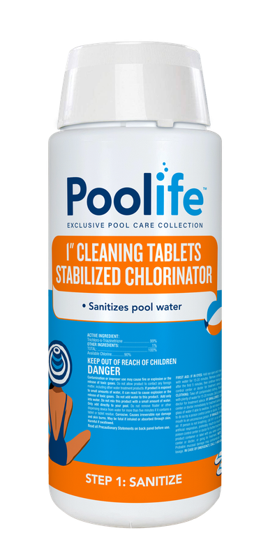 POOLIFE 1" CLEANING TABLETS 5LB 42104 POOLIFE 1" CLEANING TABLETS 5LB 42104