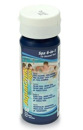 AQUACHEK 6-1 SPA TEST STRIPS 50CT