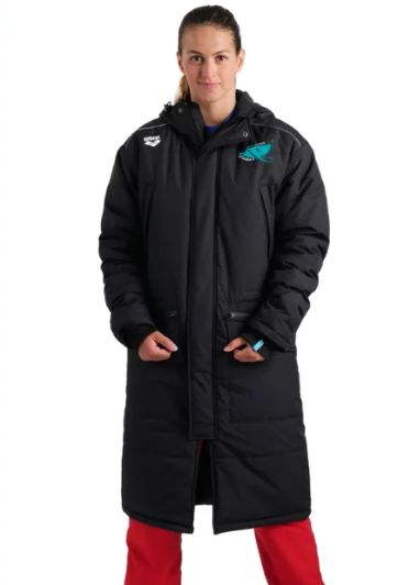 JCC1610015 ARENA TEAM PARKA 004914 XXS-3XL BLACK 500 (MSRP $220)