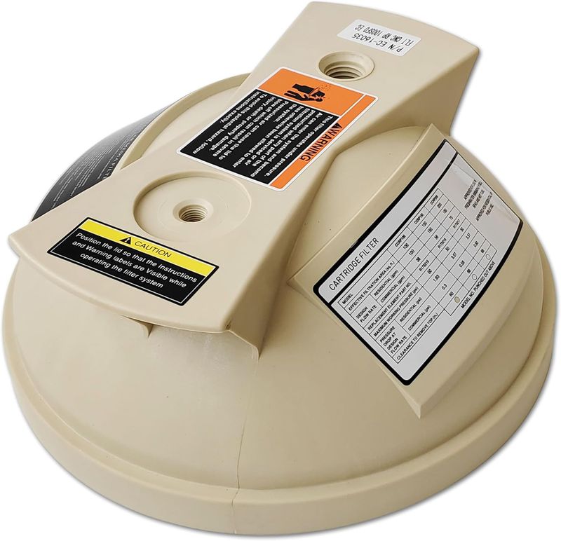 FILTER TANK LID 50SF/100SF CLEAN & CLEAR PENTAIR 178553 FILTER TANK LID 50SF/100SF CLEAN & CLEAR PENTAIR 178553