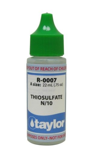 TAYLOR REAGENT #7 THIOSULFATE 3/4OZ R-0007-A