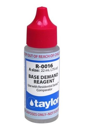 TAYLOR REAGENT #16 BASE DEMAND (RESIDENTIAL SERIES)  3/4OZ R-0016-A