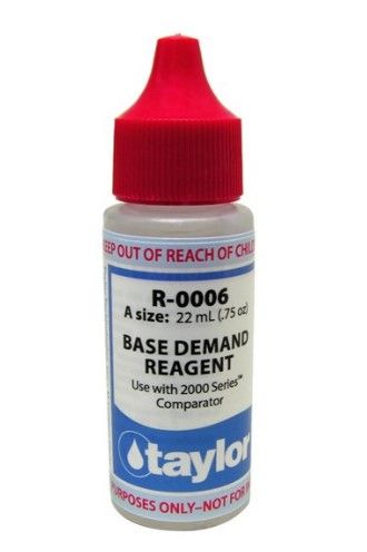 TAYLOR REAGENT #6 BASE DEMAND 3/4OZ R-0006-A