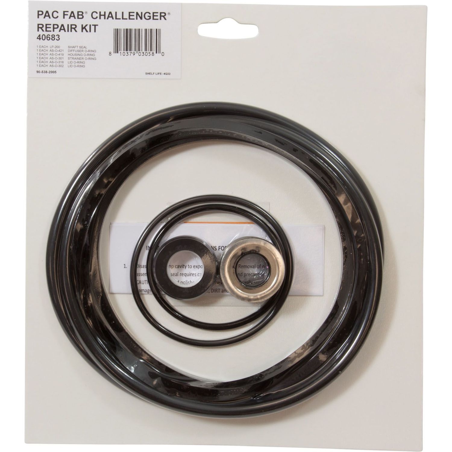 GO KIT PENTAIR PACFAB CHALLENGER PUMP