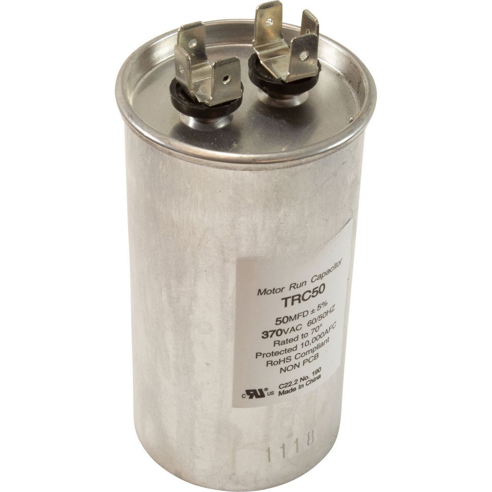 CAPACITOR 50MFD 370V ROUND