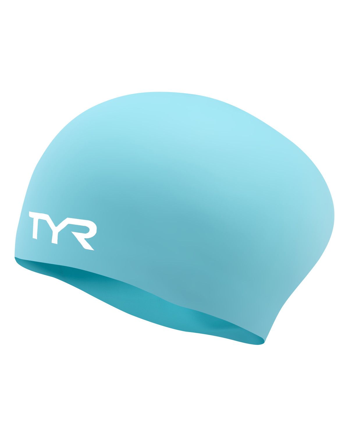 1870056 TYR LONG HAIRED SILICONE CAP LCSL TURQUOISE 440