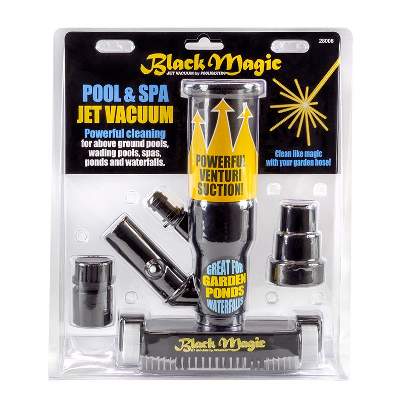 POOL &amp; SPA BLACK MAGIC JET VACUUM POOLMASTER