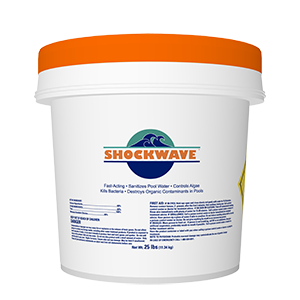 SHOCKWAVE POOL SHOCK 25LB 68%