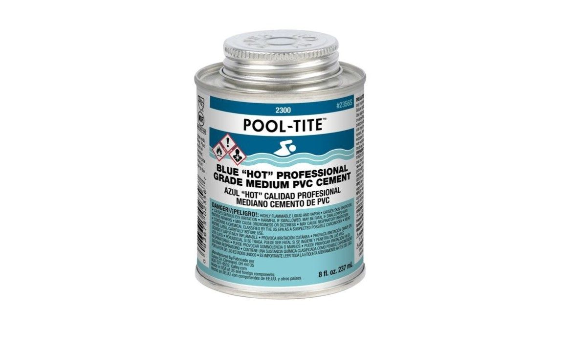 POOL-TITE BLUE GLUE 8OZ
