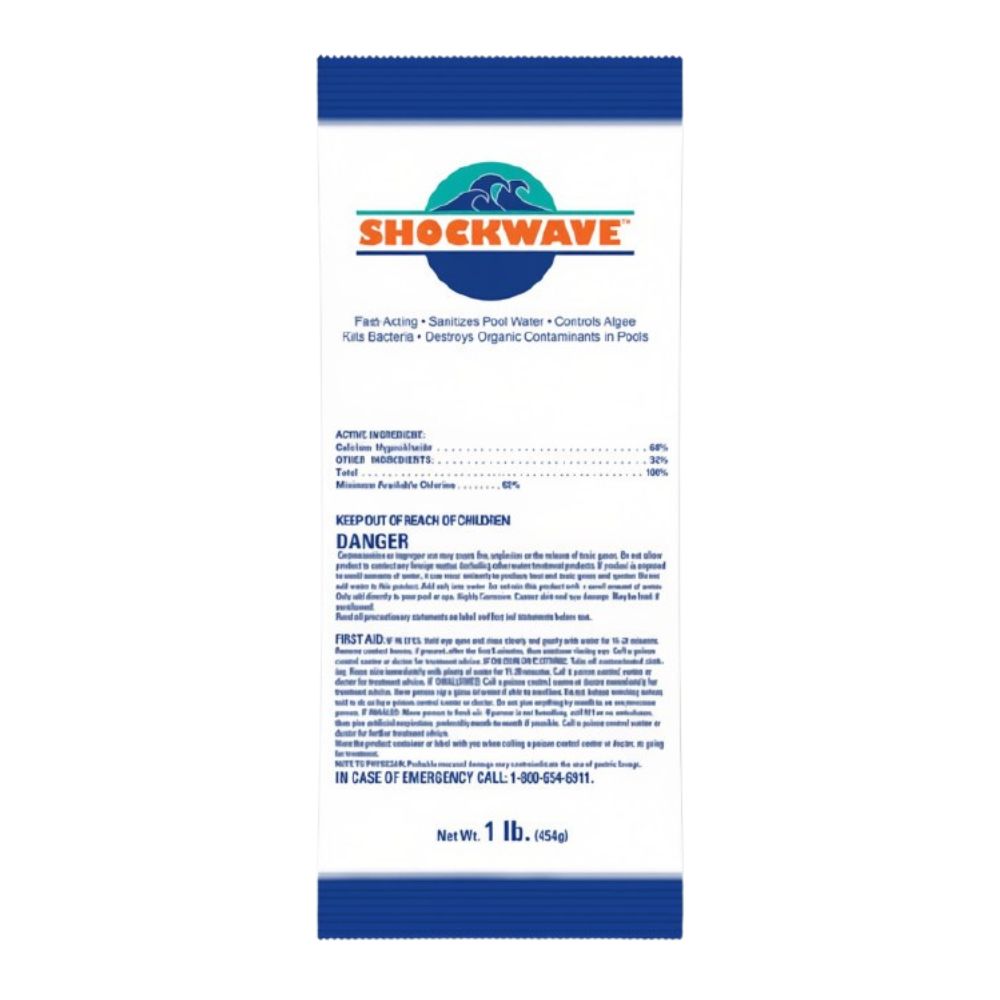 SHOCKWAVE POOL SHOCK 1LB 68%