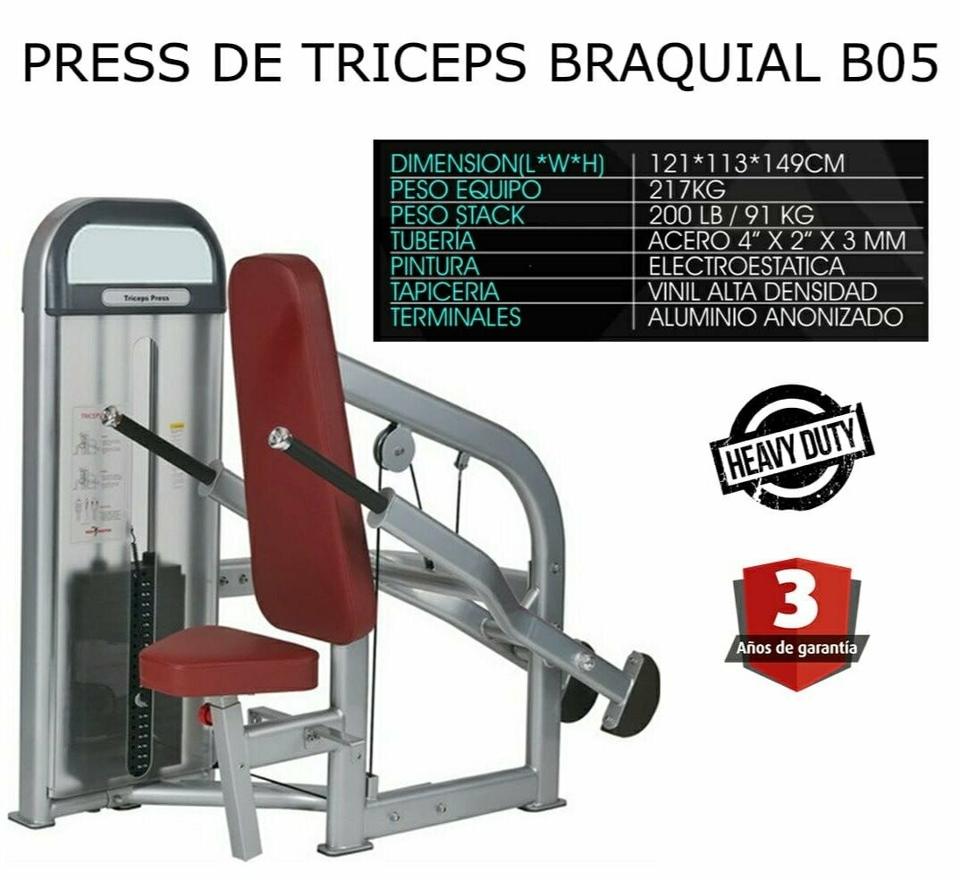 PRESS TRICEPS BRAQUIAL B05