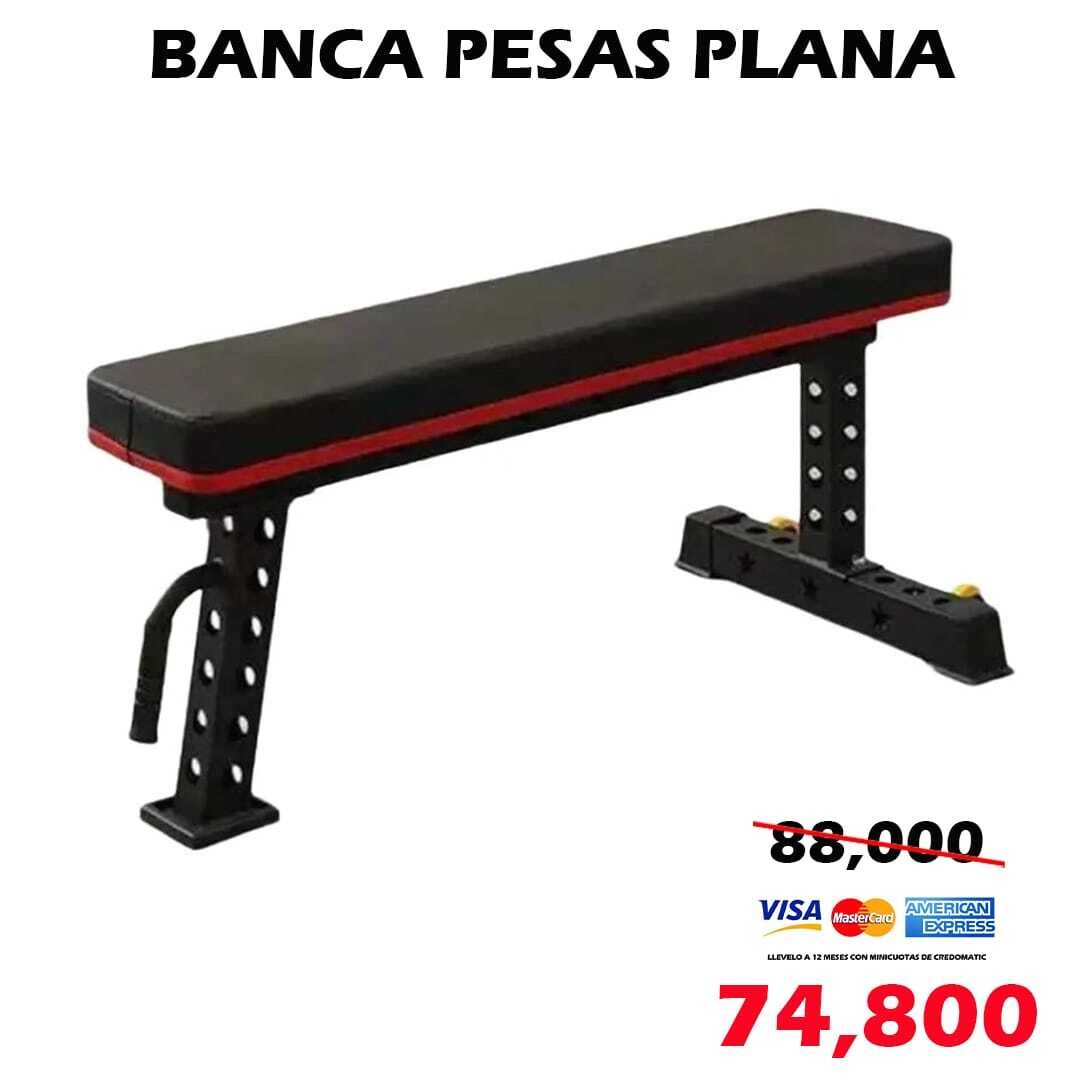 BANCA DE PESAS PLANA