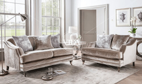 Belhaven 2 Seater - Champagne