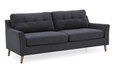 OSL0 3 Seater Sofa - Charcoal