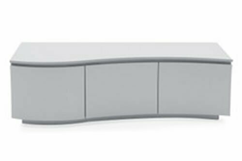London TV Cabinet - Light Grey Matt with LED