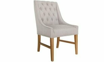 MILAN Dining Chair - Buff Linen