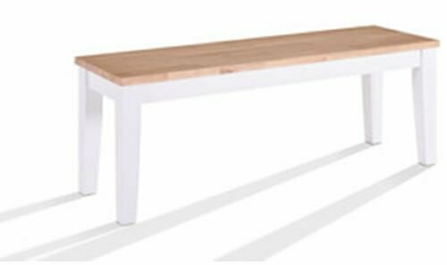 RINA Bench - Grey - Solid Seat SALE
