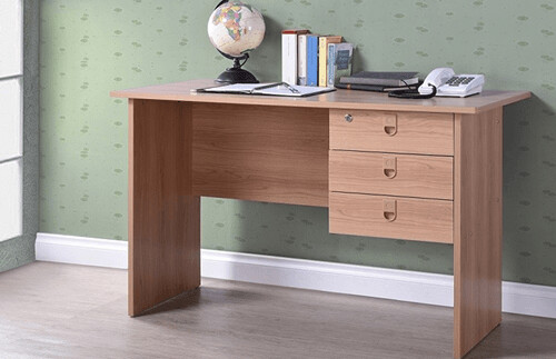 Oslo oak writing desk. IN STOCK.