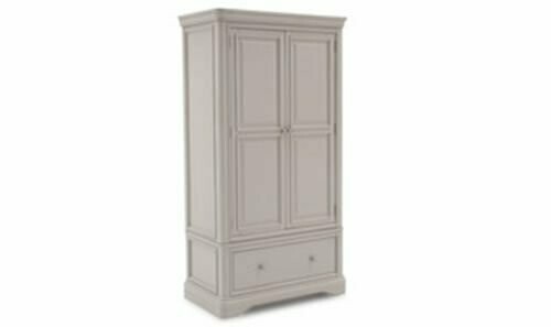 Mabel Wardrobe - 2 Door/1 Drawer (Nett)