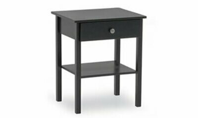 Willow Bedside Table Locker - Grey