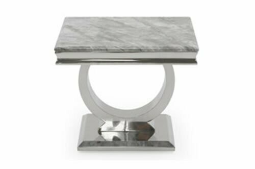 Arion Lamp Table - Grey Low